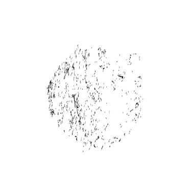 siyah fırça darbesi ve doku. monokrom grunge soyut el - boyalı elementler . 