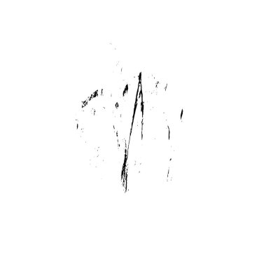 siyah fırça darbesi ve doku. monokrom grunge soyut el - boyalı elementler . 