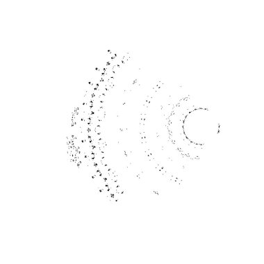 siyah fırça darbesi ve doku. monokrom grunge soyut el - boyalı elementler . 