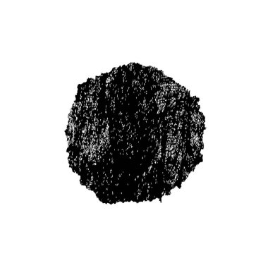 siyah fırça darbesi ve doku. monokrom grunge soyut el - boyalı elementler . 