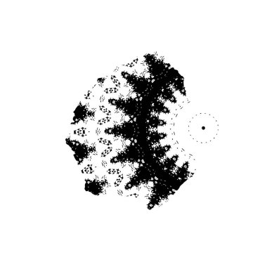  izole arka plan üzerinde siyah fırça darbesi.