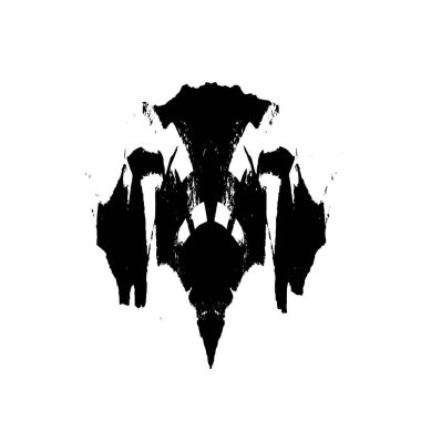 vektör eli çizilmiş mürekkep fırçası darbesi beyaz arkaplanda izole