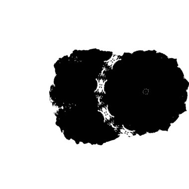 vektör eli çizilmiş mürekkep fırçası darbesi beyaz arkaplanda izole