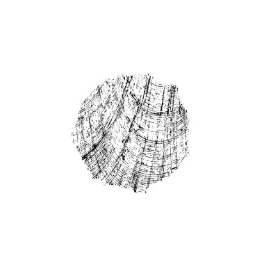 vektör eli çizilmiş mürekkep fırçası darbesi beyaz arkaplanda izole