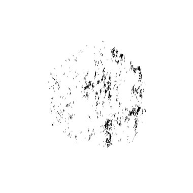 grunge siyah fırça darbesi beyaz arkaplanda izole