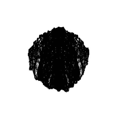 siyah fırça darbesi ve doku. Soyut el - boyanmış elementler.