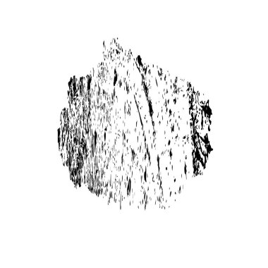 siyah fırça darbesi ve doku. Soyut el - boyanmış elementler.