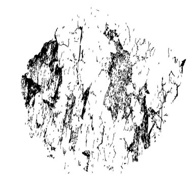 siyah fırça darbesi ve doku. Soyut el - boyanmış elementler.