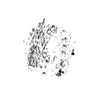 Grunge siyah fırça darbesi