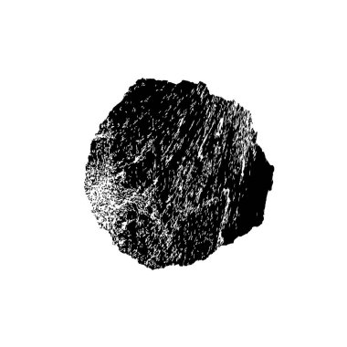 Grunge siyah fırça darbesi