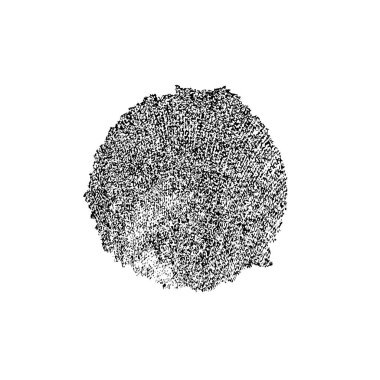 Grunge siyah fırça darbesi