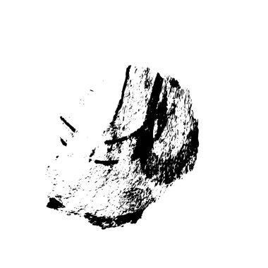 vektör el grunge fırça darbesi