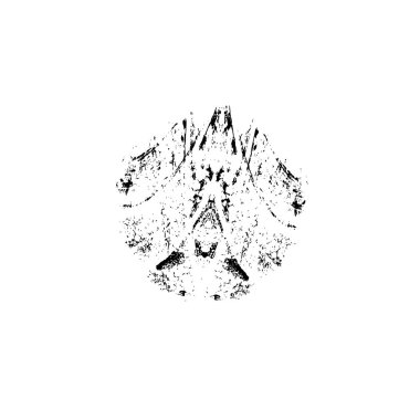 vektör siyah mürekkep fırça darbesi.