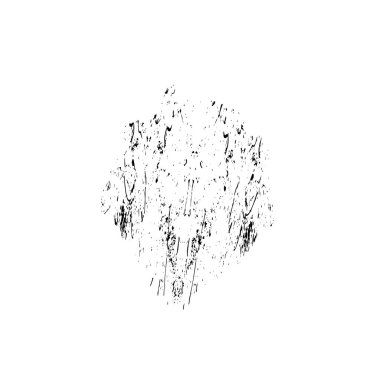 vektör siyah mürekkep fırça darbesi.