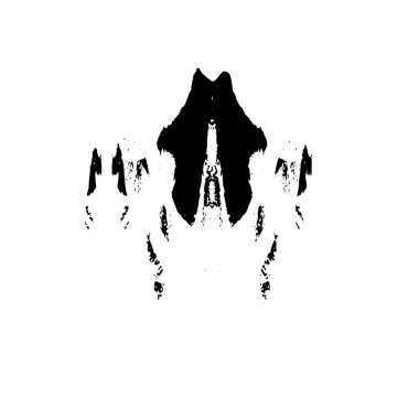 vektör siyah mürekkep fırça darbesi.