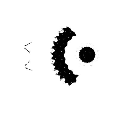 vektör siyah mürekkep fırça darbesi.