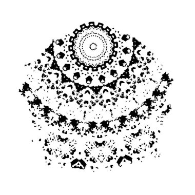 vektör siyah mürekkep fırça darbesi.