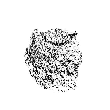 vektör siyah mürekkep fırça darbesi.