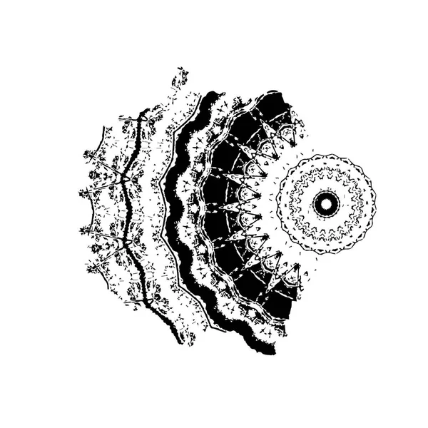 Denizin vektör el çizimi.