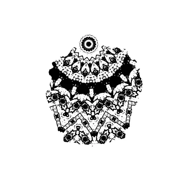 Soyut tek renkli arkaplan. Siyah ve beyaz vektör çizimi