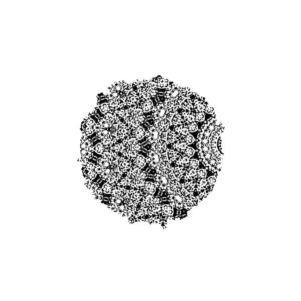 Grunge siyah fırça darbesi