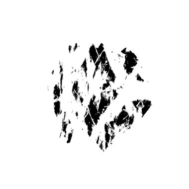 vektör siyah mürekkep fırça darbesi.