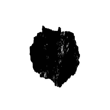 vektör siyah mürekkep fırça darbesi.