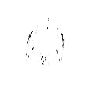 vektör siyah mürekkep fırça darbesi.