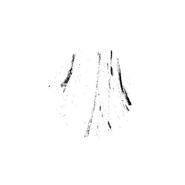 vektör siyah mürekkep fırça darbesi.