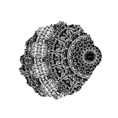 vektör siyah mürekkep fırça darbesi.