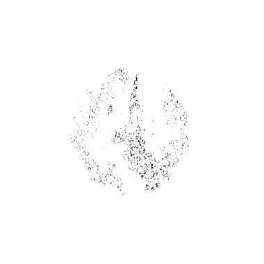 vektör siyah mürekkep fırça darbesi.