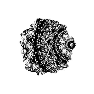 vektör illüstrasyon fırça darbesi. 