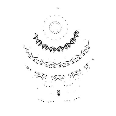 vektör illüstrasyon fırça darbesi. 