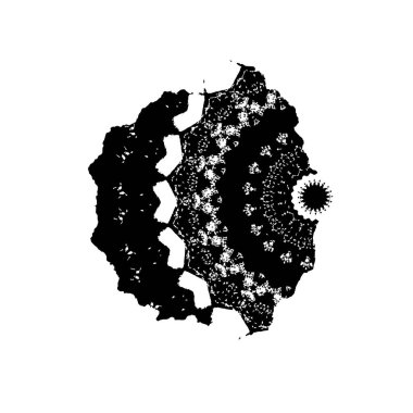 vektör illüstrasyon fırça darbesi. 