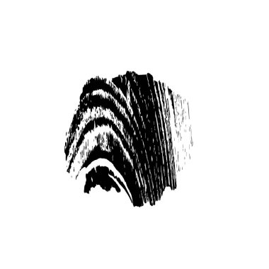  grunge vektörü siyah fırça darbesi 