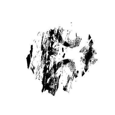  grunge vektörü siyah fırça darbesi 