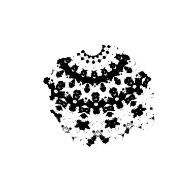  grunge vektörü siyah fırça darbesi 