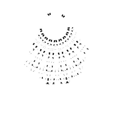  grunge vektörü siyah fırça darbesi 