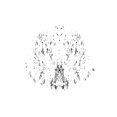 Fırça darbesi. siyah boya. 