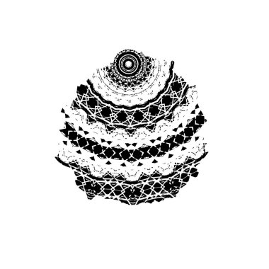 Fırça darbesi. siyah boya. 