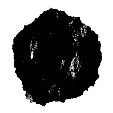 Fırça darbesi. siyah boya. 