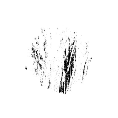 Fırça darbesi. siyah boya. 