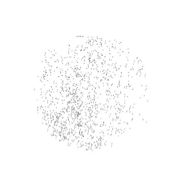 Fırça darbesi. siyah boya. 