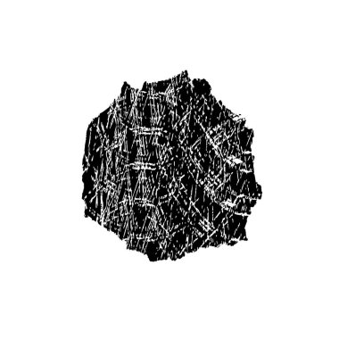 siyah mürekkep fırçası vuruşu. vektör