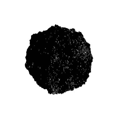 siyah mürekkep fırçası vuruşu. vektör