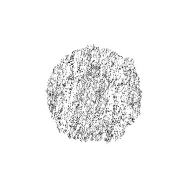 siyah mürekkep fırçası vuruşu. vektör