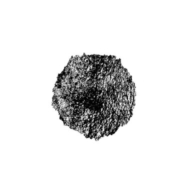 siyah mürekkep fırçası vuruşu. vektör