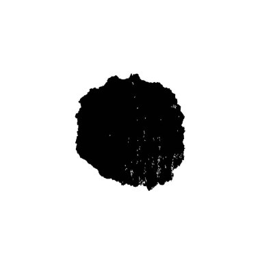 siyah mürekkep fırçası vuruşu. vektör