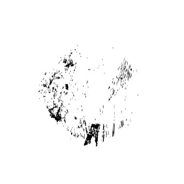 siyah mürekkep fırçası vuruşu. vektör