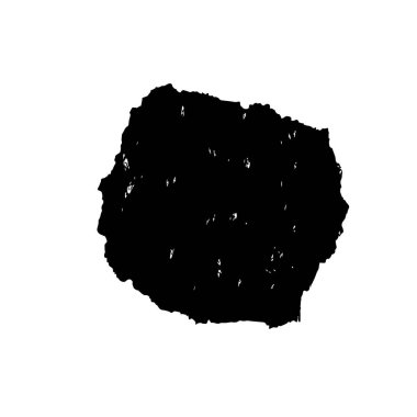 siyah mürekkep fırçası vuruşu. vektör